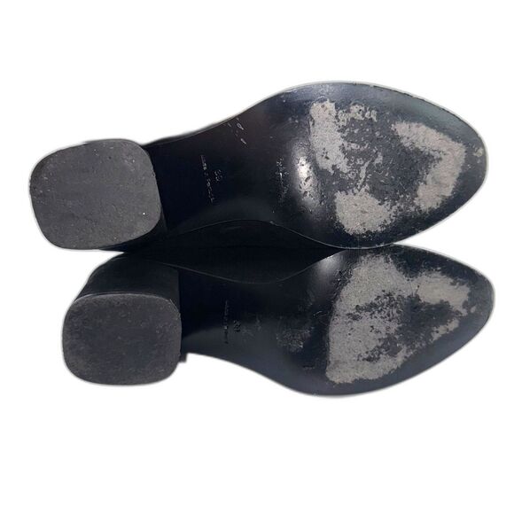 COS Black Suede Block Heel - 39/8-8.5 - Picture 7 of 11